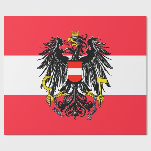 Oostenrijk Cadeaupapier (Vlak)