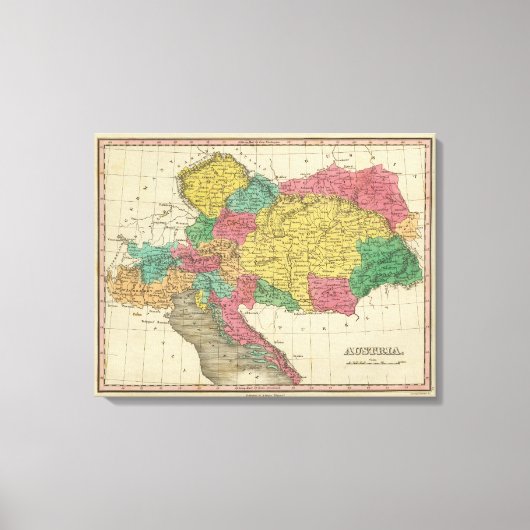 Oostenrijk Canvas Afdruk (Voorkant)