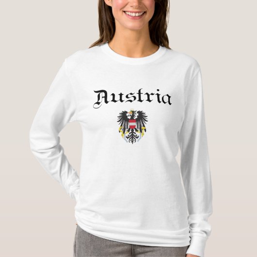 Oostenrijk + Crest T-shirt (Voorkant)