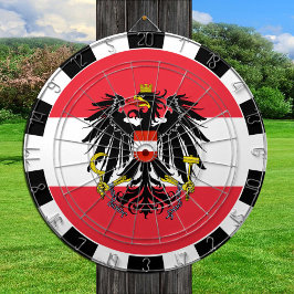 Oostenrijk Dartboard, spelbord, Oostenrijkse vlag Dartbord