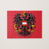 oostenrijk embleem legpuzzel (Horizontaal)