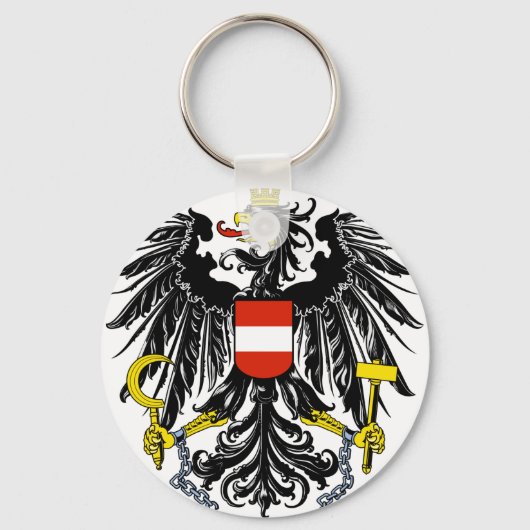 oostenrijk embleem sleutelhanger (Voorkant)