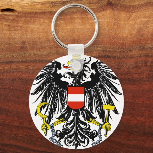 oostenrijk embleem sleutelhanger (Voorkant)