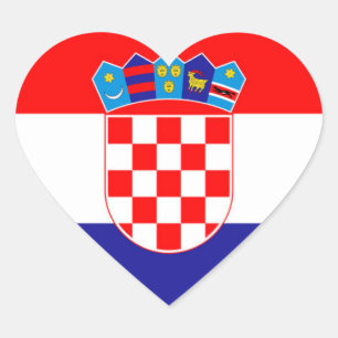 Oostenrijk Flag Heart Sticker