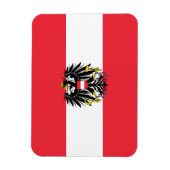 Oostenrijk Flag Magnet Magneet (Verticaal)