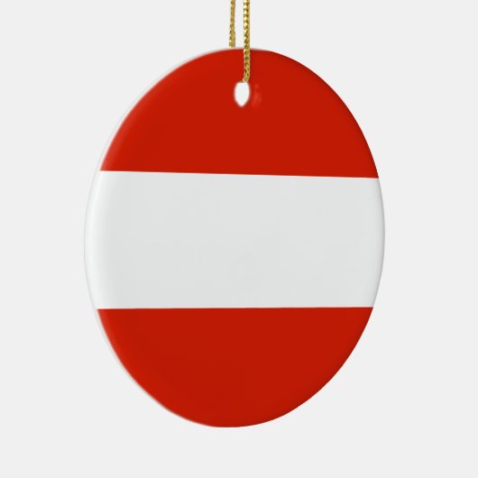 Oostenrijk Flag Ornament (Rechts)