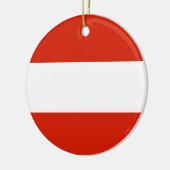 Oostenrijk Flag Ornament (Links)