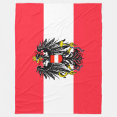 Oostenrijk Fleece Deken (Voorkant)