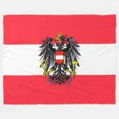 Oostenrijk Fleece Deken (Voorkant (Horizontaal))