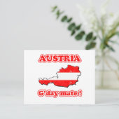 Oostenrijk - G'day maat! Briefkaart (Staand voorkant)