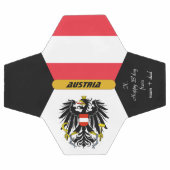 Oostenrijk Gepersonaliseerd, Vlag, Foto Voetbal (Enkel)