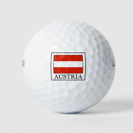 Oostenrijk Golfballen (Voorkant)
