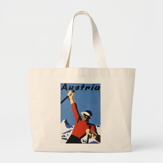 Oostenrijk Grote Tote Bag (Voorkant)
