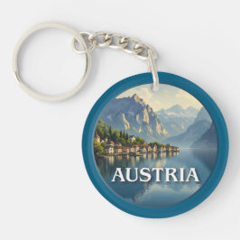 Oostenrijk Hallstatt Europese Unie Sleutelhanger