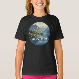 Oostenrijk Hallstatt Europese Unie T-shirt