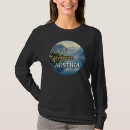 Oostenrijk Hallstatt Europese Unie T-shirt