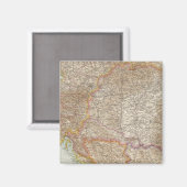 Oostenrijk Hongaarse Empire Map Magneet (Voorkant / Achterkant)