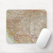 Oostenrijk Hongaarse Empire Map Muismat (Met muis)