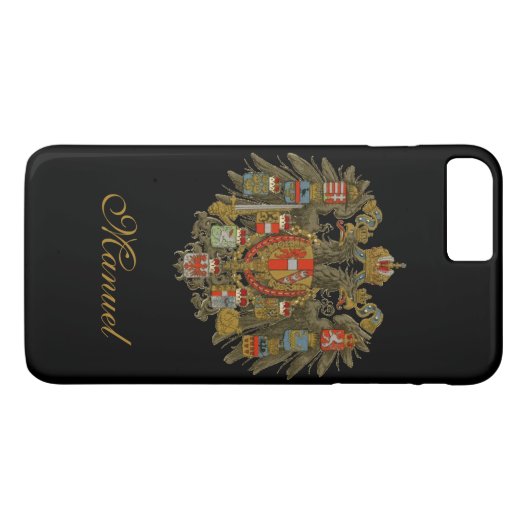 Oostenrijk Hongarije PERSONALIZED Case-Mate iPhone Case (Achterkant (Horizontaal))