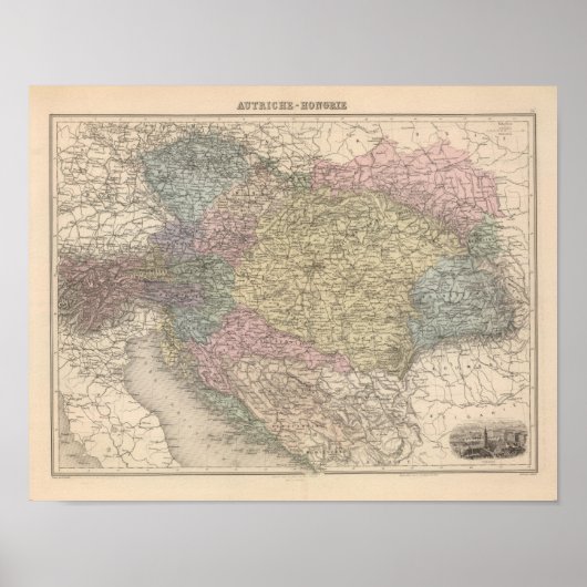 Oostenrijk Hongarije Poster (Voorkant)