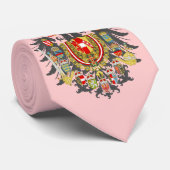 Oostenrijk Hongarije Wapenmunt Stropdas (Opgerold)