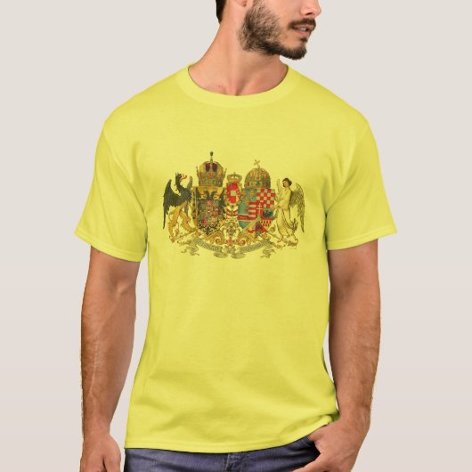Oostenrijk Hongarije Wapenmunt T-shirt (Voorkant)