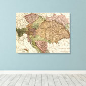 Oostenrijk-HongarijePanoramaOostenrijk-Hongarije Canvas Afdruk (Insitu (Houten vloer))