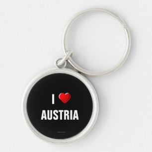 Oostenrijk: I Love Austria sleutelhanger