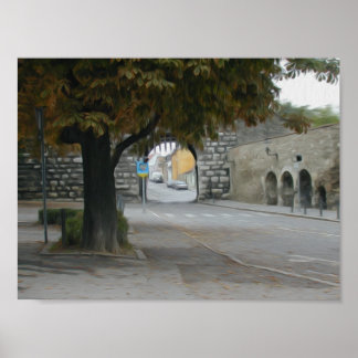 Oostenrijk in olie poster