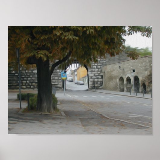 Oostenrijk in olie poster (Voorkant)