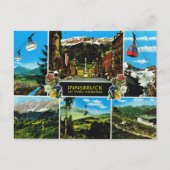 Oostenrijk, Innsbruck Multiview Briefkaart (Voorkant)