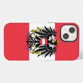 Oostenrijk iPhone Hoesje (Achterkant horizontaal)
