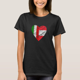 Oostenrijk Italië Italiaanse vlag Oostenrijkse vla T-shirt