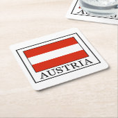 Oostenrijk Kartonnen Onderzetters (Schuin)