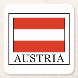 Oostenrijk Kartonnen Onderzetters