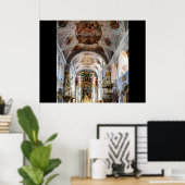 Oostenrijk Kathedraal Plafond Poster (Thuiskantoor)