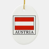 Oostenrijk Keramisch Ornament (Voorkant)