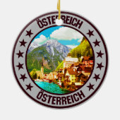 Oostenrijk Keramisch Ornament (Achterkant)