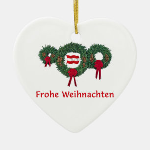 Oostenrijk Kerstmis 2 Keramisch Ornament