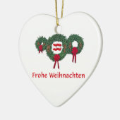 Oostenrijk Kerstmis 2 Keramisch Ornament (Links)