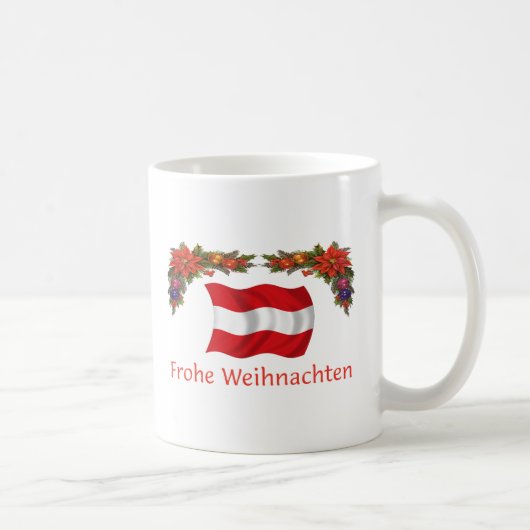 Oostenrijk Kerstmis Koffiemok (Rechts)