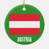 OOSTENRIJK * Kerstversiering Keramisch Ornament (Achterkant)