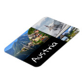 Oostenrijk landschappen reizen fotocollage magneet (Linkerzijde)