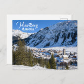 Oostenrijk Lech am Arlberg Vorarlberg Briefkaart (Voorkant / Achterkant)