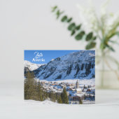 Oostenrijk Lech am Arlberg Vorarlberg Briefkaart (Staand voorkant)