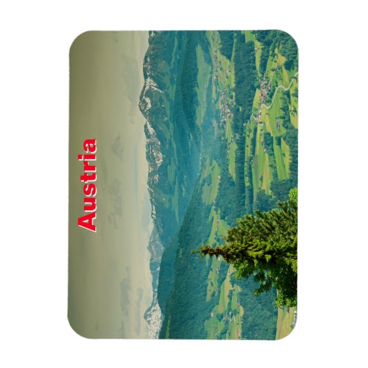 Oostenrijk Magneet (Verticaal)