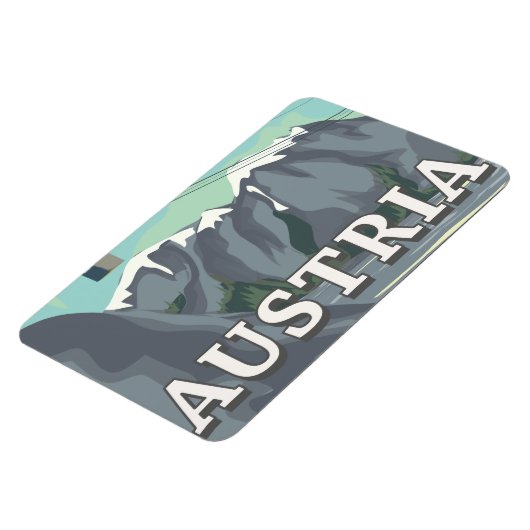 Oostenrijk Magneet (Linkerzijde)