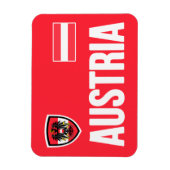 Oostenrijk Magneet (Verticaal)