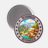 Oostenrijk Magneet (Voorkant / Achterkant)