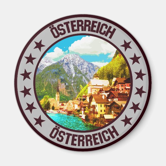 Oostenrijk Magneet (Voorkant)